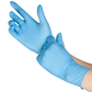 Blue Disposable Nitrile Exam Gloves, Medical Grade, Non-Sterile, Latex Free & Powder Free, Size Medium - Case of 100